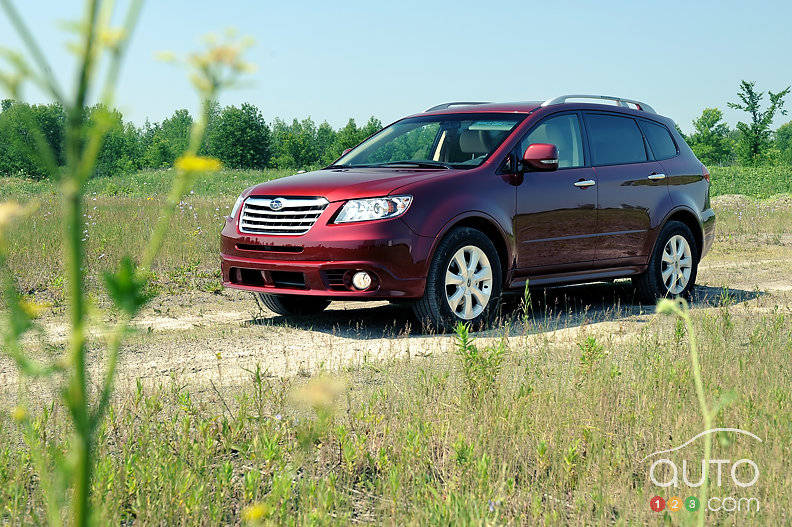 Subaru is very good at making cars. The Tribeca is not a car. This is another example of an idea that probably seemed really good on paper. (Photo: Matthieu Lambert/Auto123.com)