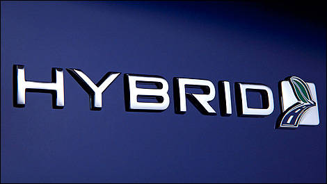 2013 Ford Fusion Hybride sticker