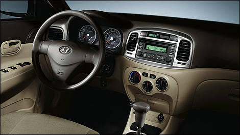 Hyundai Accent 2008 intérieur