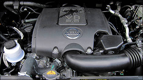 2012 Nissan Titan Crew Cab SL 4x4 engine