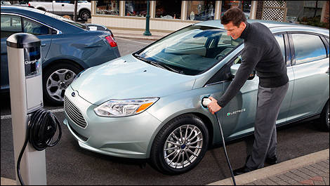 Ford Focus électrique 2012 recharge
