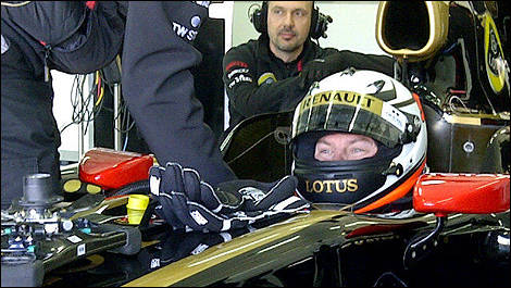 Kimi Raikkonen Lotus F1