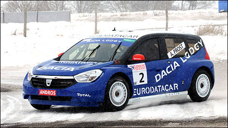 Alain Prost Dacia Trophée Andros
