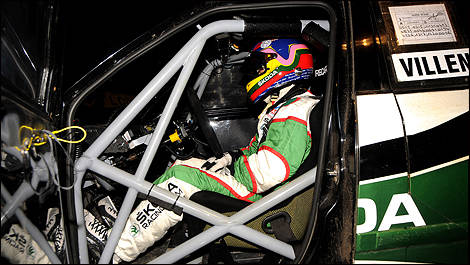 Jacques Villeneuve Skoda Trophée Andros