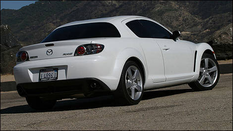 2004 Mazda RX-8 rear 3/4 arrière