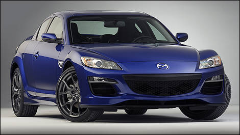 2009 Mazda RX-8 front 3/4 view