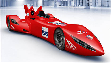 DeltaWing vue 3/4 avant