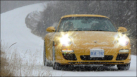 Porsche 911 Carrera 2009 avant
