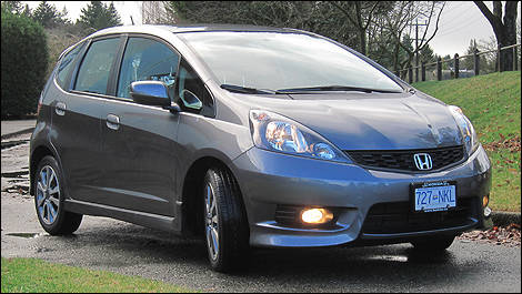 2012 Honda Fit Sport front 3/4 view