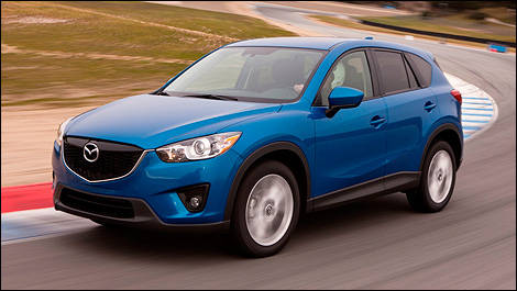 2013 Mazda CX-5 front 3/4 view