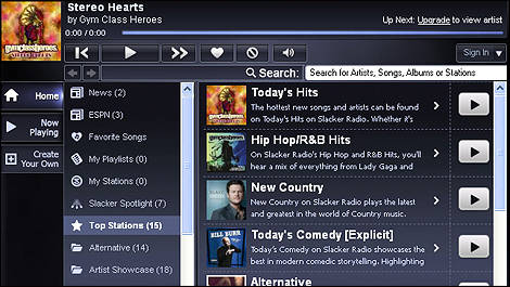 radio Internet Slacker