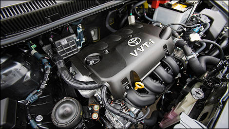 2012 Toyota Yaris sedan engine