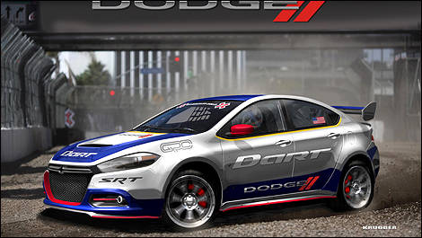 2013 Dodge Dart Rally Car