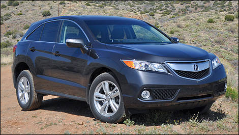 2013 Acura RDX front 3/4 view