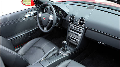2008 Porsche Boxster dashboard