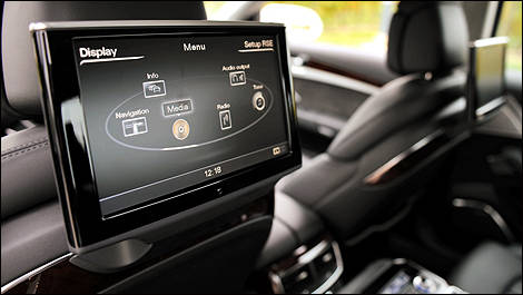Audi A8 2011 écran video