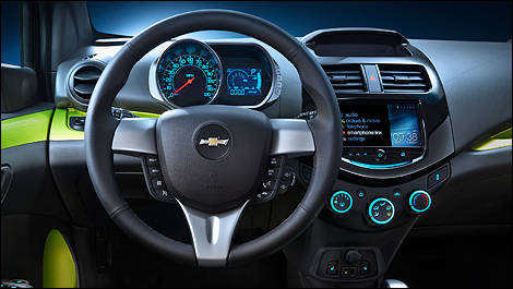 2013 Chevrolet Spark dashboard