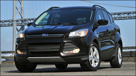 2013 Ford Escape front 3/4 view