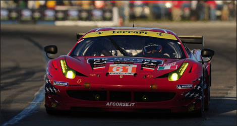 AF Waltrip Racing's Ferrari F458 (Photo: MichaelWaltrip.com)