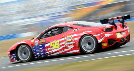 AF Waltrip Racing's Ferrari F458 (Photo: MichaelWaltrip.com)