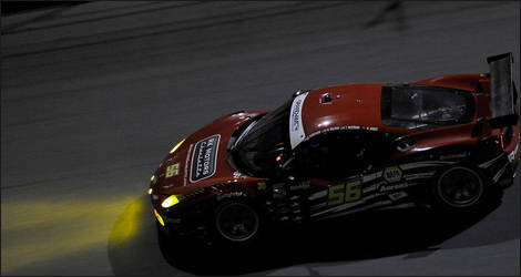 La Ferrari F458 du team AF Waltrip Racing (Photo: MichaelWaltrip.com)