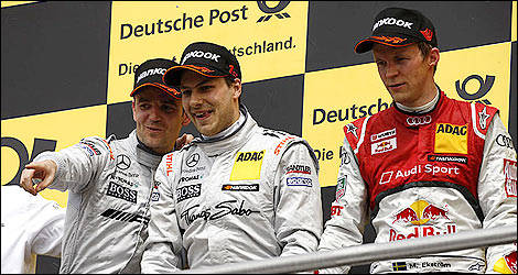 DTM Mercedes Audi Jamie Green Mattias Ekstrom Gary Paffett