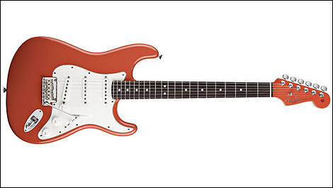 Fender Stratocaster, couleur fiesta red