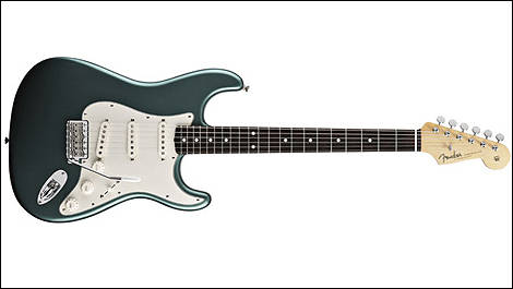Fender Stratocaster, couleur sherwood green