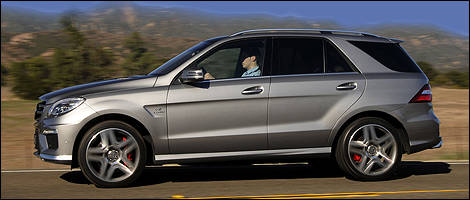 2012 Mercedes-Benz ML 63 AMG left side view