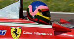 Jacques Villeneuve pilote la Ferrari 312 T4 de son père Gilles à Fiorano (+photos)