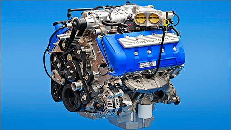 2013 Ford Mustang Shelby GT500 engine