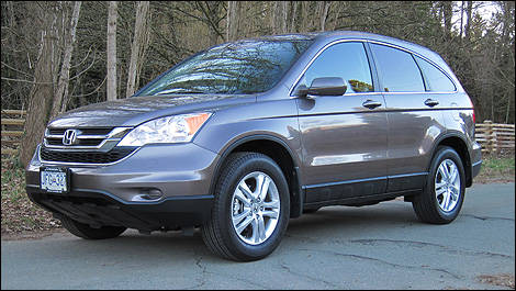 2011 Honda CR-V front 3/4 view