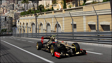 Romain Grosjean Lotus F1