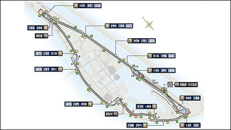 Gilles Villeneuve Circuit in Montreal