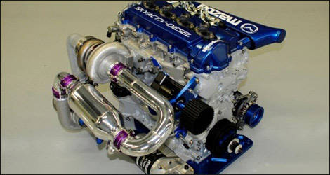 Le diesel propre SKYACTIV-D de Mazda (Photo: Grand-Am.com)