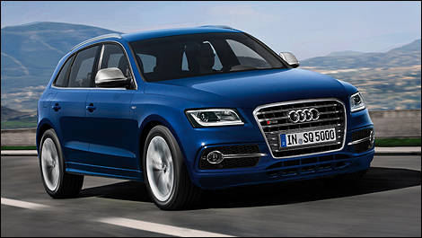 Audi SQ5 TDI front 3/4 view