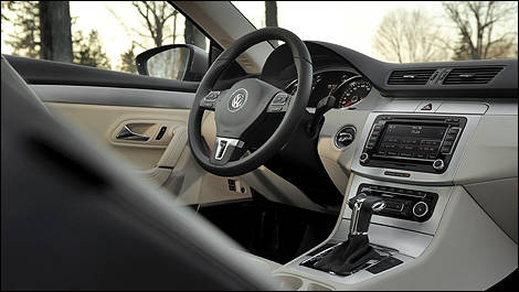 2011 Volkswagen Passat CC cockpit