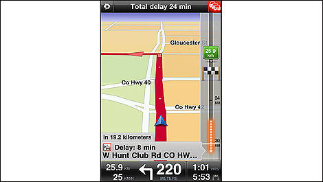 TomTom Application for iPhone