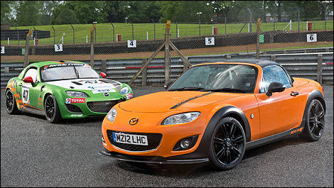 Mazda MX-5 GT Concept front 3/4 view