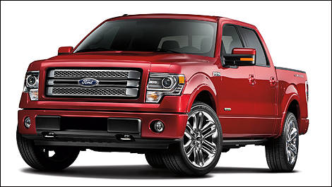 2013 Ford F-150 Limited front 3/4 view
