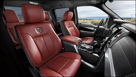2013 Ford F-150 Limited interior
