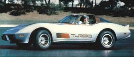 1979 Corvette Turbo prototype left side view