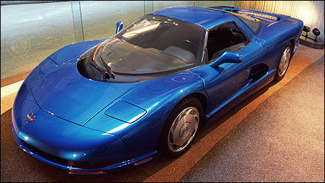 1990 CERV III front 3/4 view