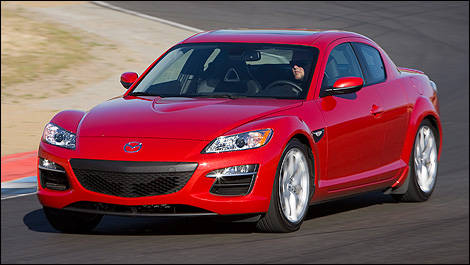 2011 Mazda RX-8 front 3/4 view