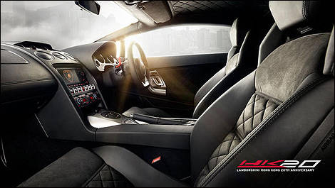 Lamborghini LP550-2 HK20 Edition habitacle