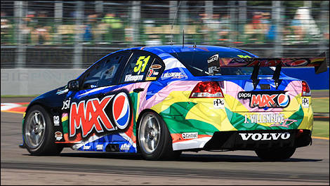 V8 Supercars Autralian Jacques Villeneuve