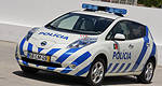 Nissan LEAF Police Car to patrol Portuguese streets