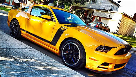 2013 Ford Mustang 302 side view