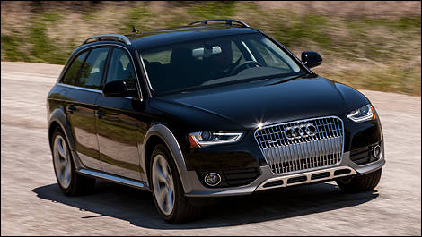 2013 Audi A4 allroad front 3/4 view