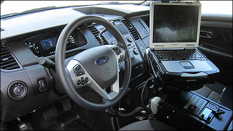 Ford Police Interceptor équipement